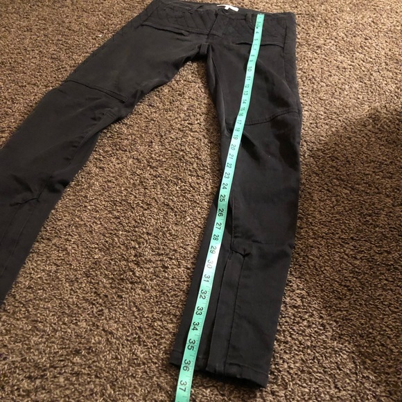 Maje Black Low Rise Anthracite Jeans - Picture 11 of 12